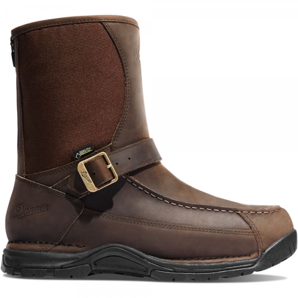 Danner Sharptail - Rear Zip 10" Dark Brown